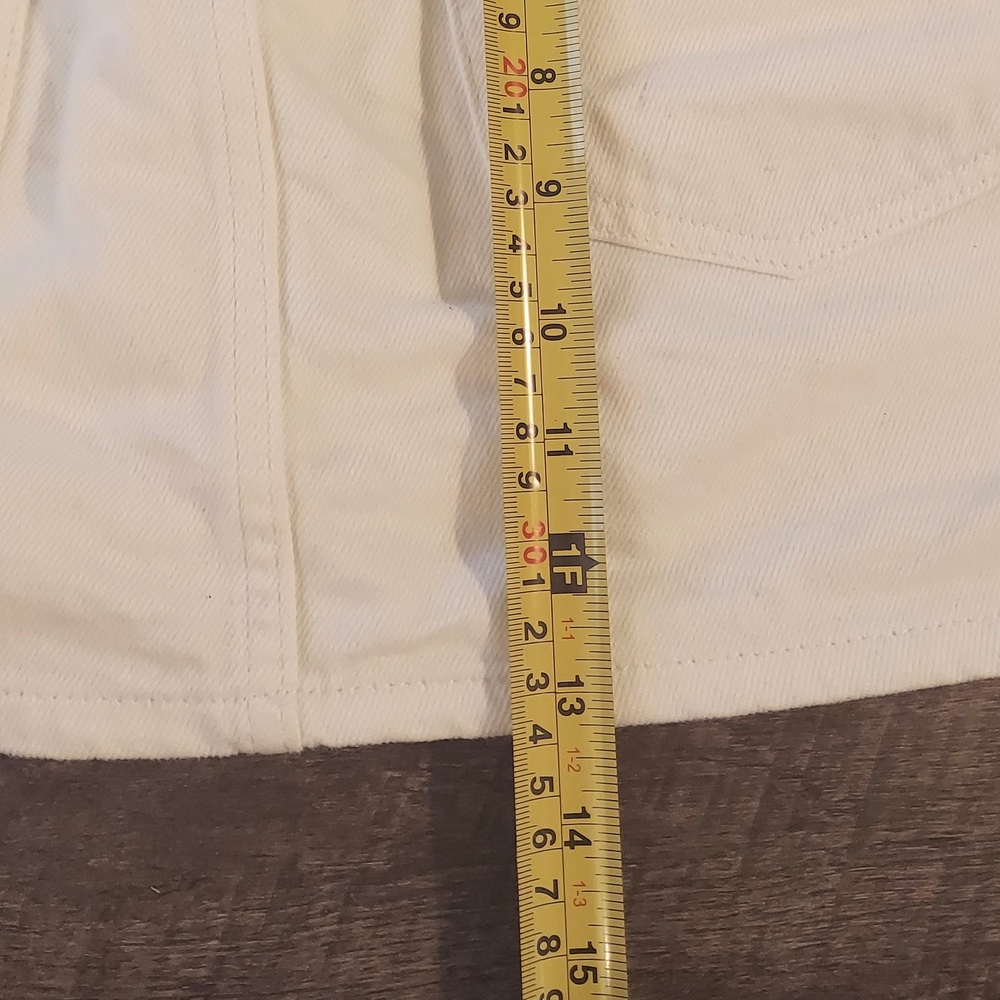 Women's BDG White Mini Skirt Size Large - Picture 3 of 5